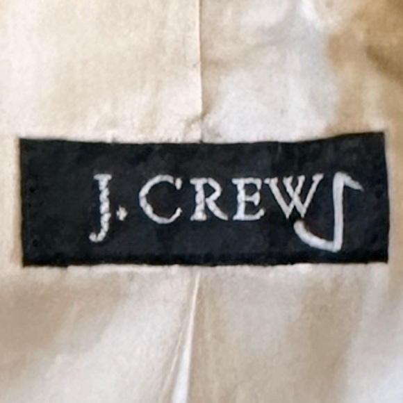 J Crew 3 Button Blazer Women Size XS Beige Classic Wool Blend Neutral Workwear - Picture 6 of 6